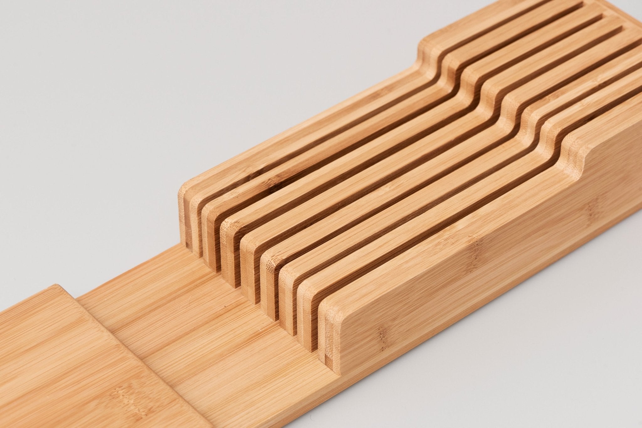 Premium Bamboo Knife Drawer Organiser | Kitchen & Homeware Australia | Pullen and Co