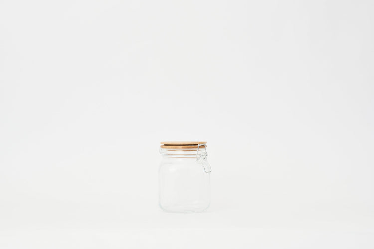 Pullen and Co 5-Piece Glass Clip Jars (FREE LABELS) (6194083594411)