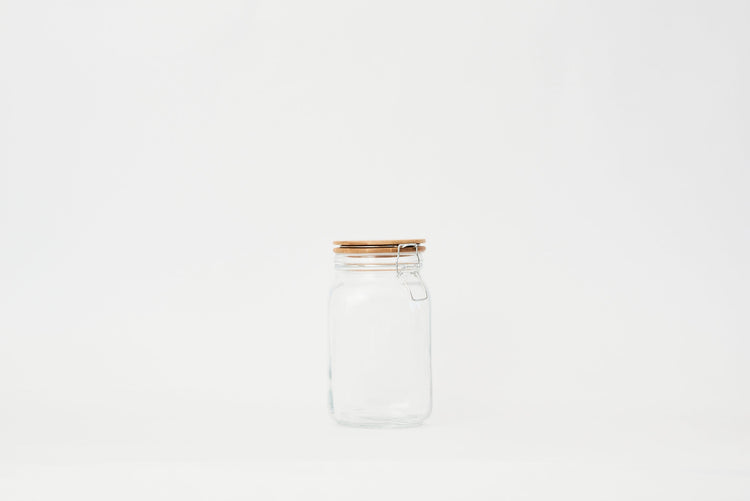 Pullen and Co 5-Piece Glass Clip Jars (FREE LABELS) (6194083594411)