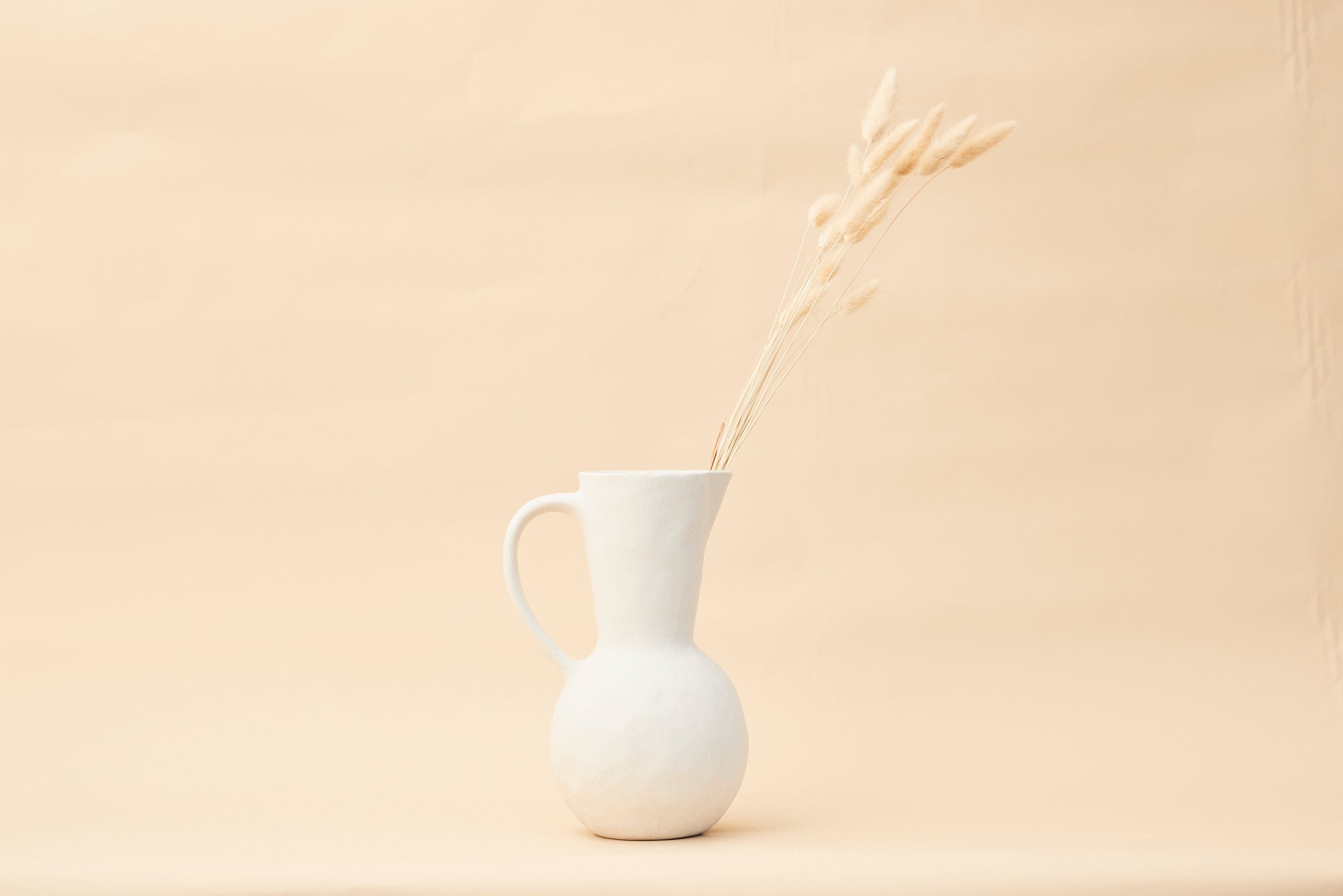 Pullen and Co Bernadette - Organic White Sand Jug (6743410049195)