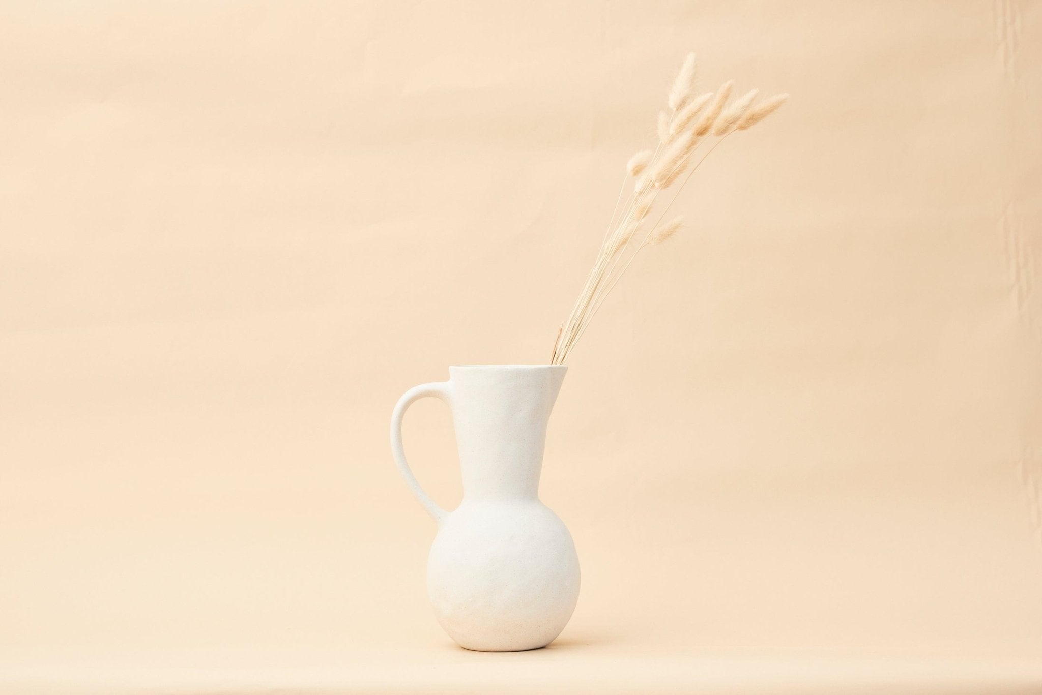 Bernadette - Organic White Sand Jug | Kitchen & Homeware Australia | Pullen and Co