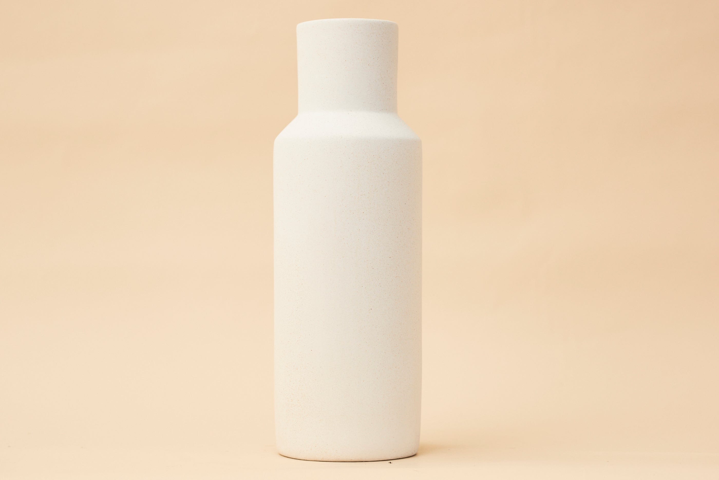 Pullen and Co Diane - Smooth White Sand Vase (6743430037675)