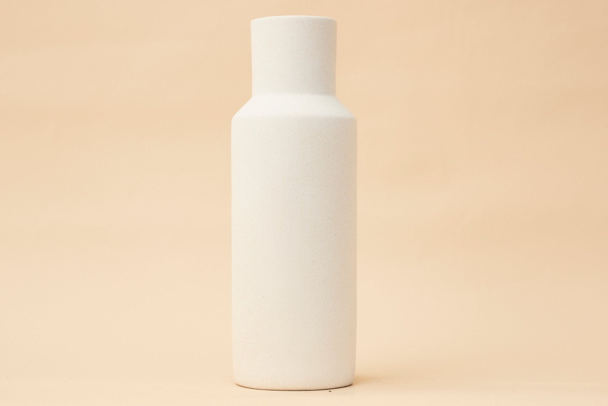 Diane - Smooth White Sand Vase | Kitchen & Homeware Australia | Pullen and Co