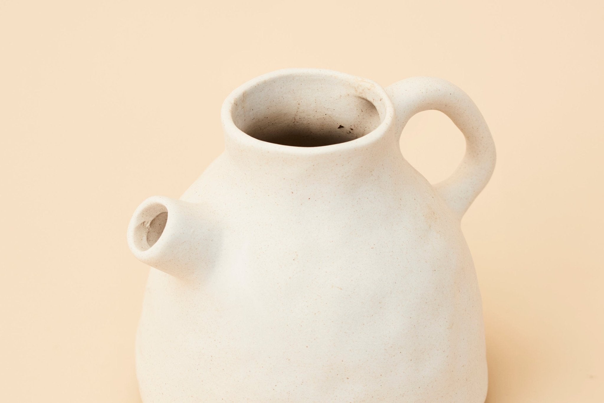 Esther - Organic White Sand Jug | Kitchen & Homeware Australia | Pullen and Co