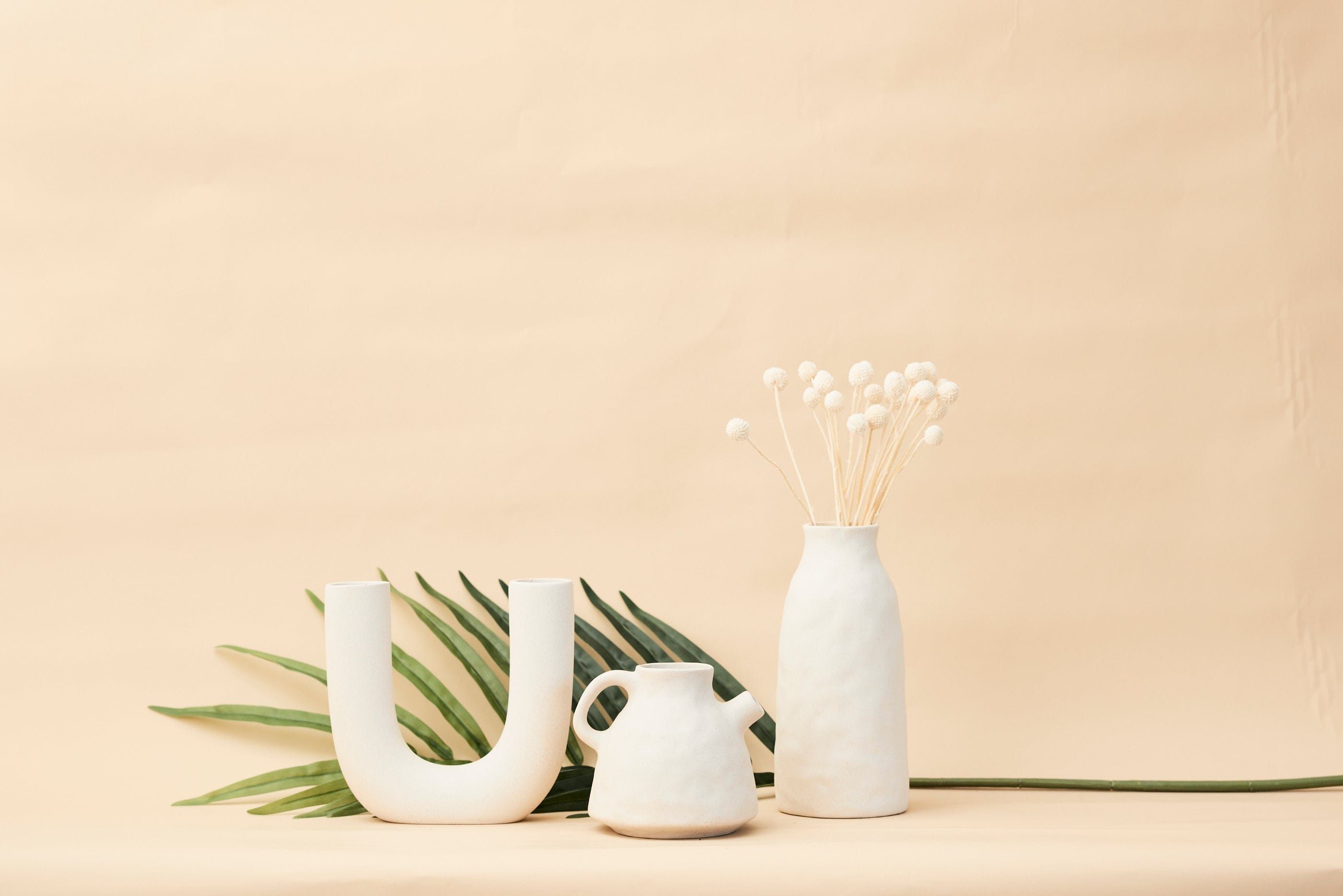 Pullen and Co Esther - Organic White Sand Jug (6743432364203)