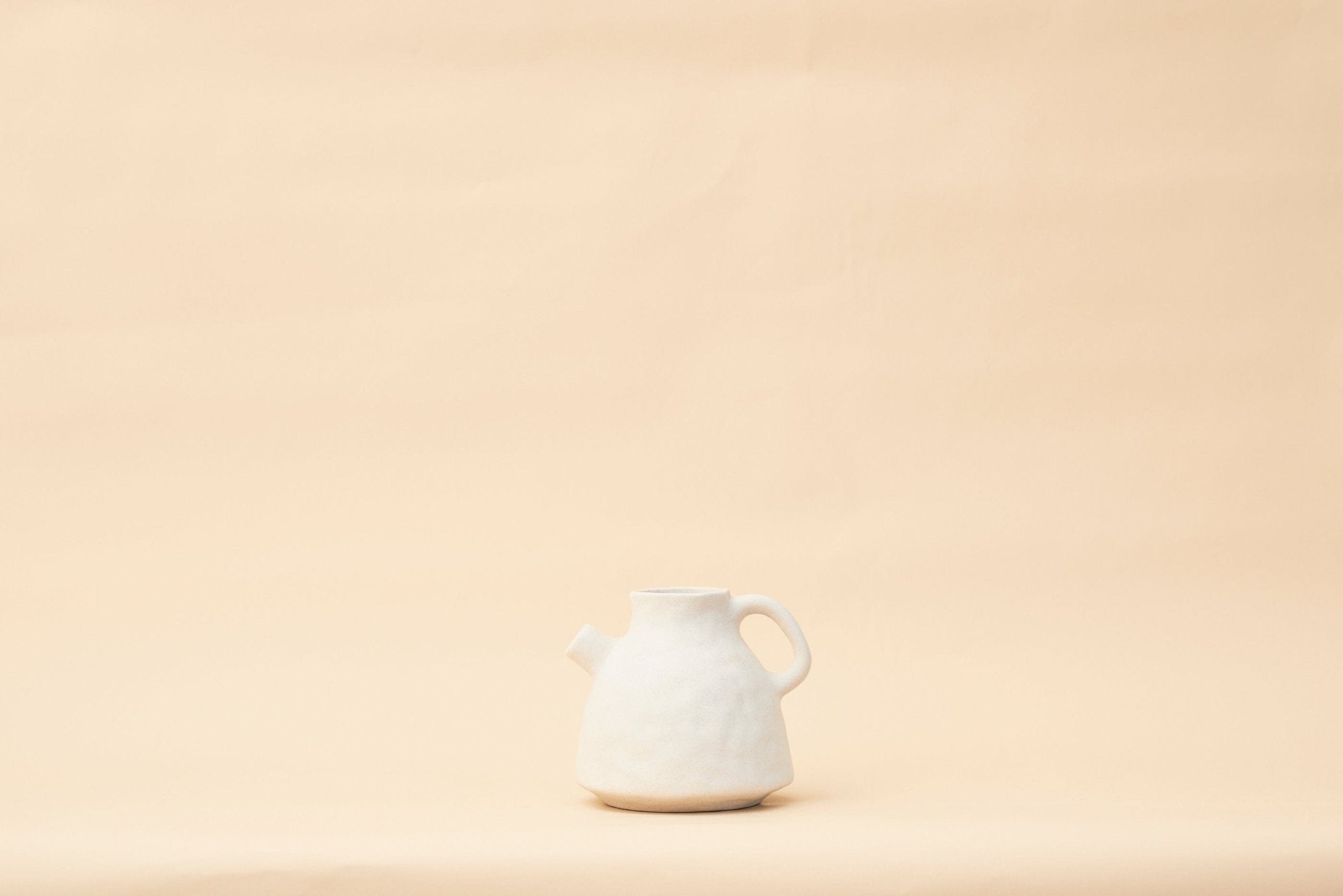 Esther - Organic White Sand Jug | Kitchen & Homeware Australia | Pullen and Co