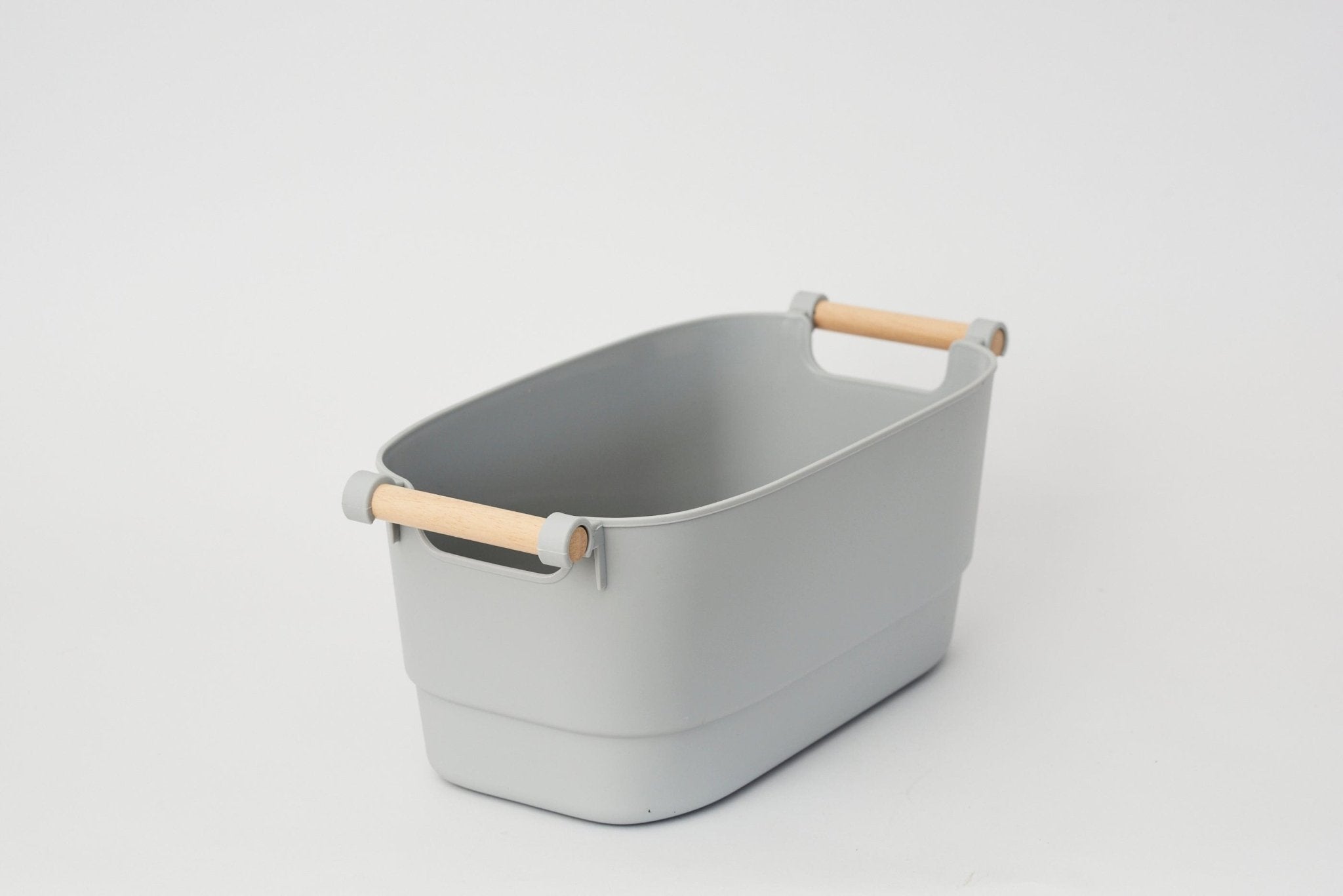 Plastic and Bamboo Storage Basket | Kitchen & Homeware Australia | Pullen and Co