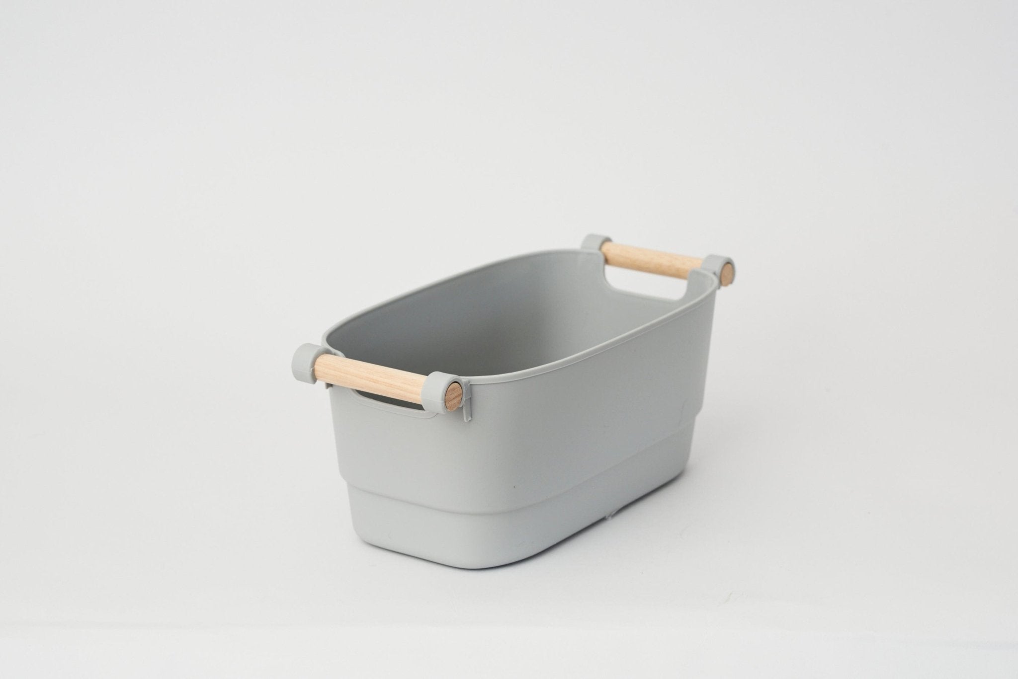 Plastic and Bamboo Storage Basket | Kitchen & Homeware Australia | Pullen and Co