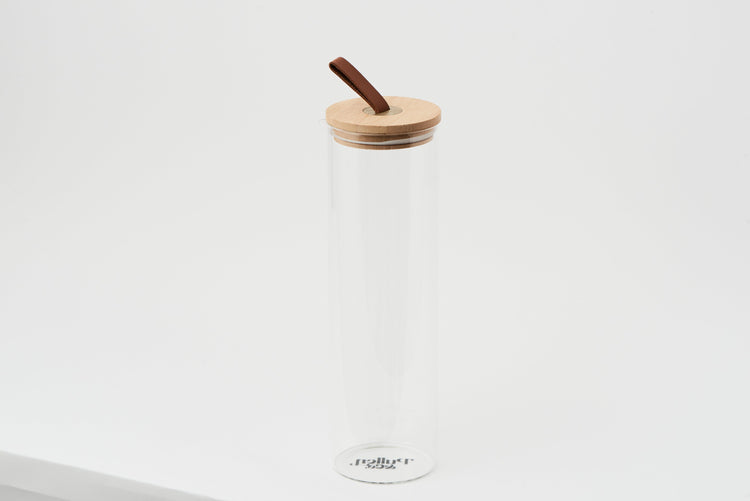 Pullen and Co Home & Garden 1L Tall Eco-Glass Jar (7339391910059)