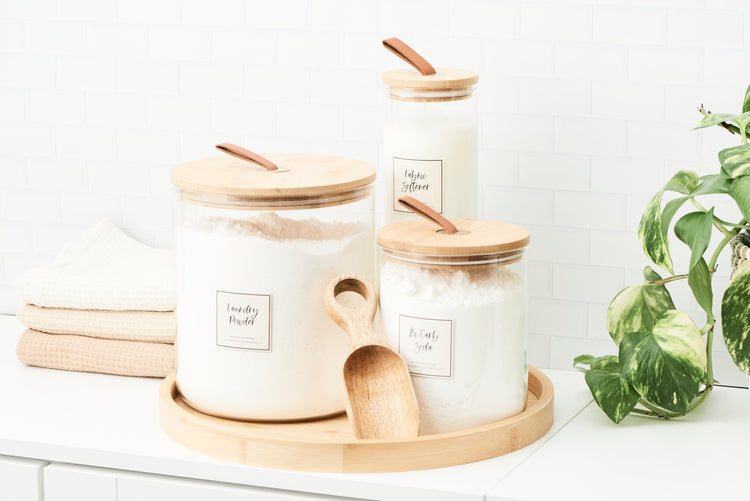 Pullen and Co Home & Garden 1L Tall Eco-Glass Jar (7339391910059)