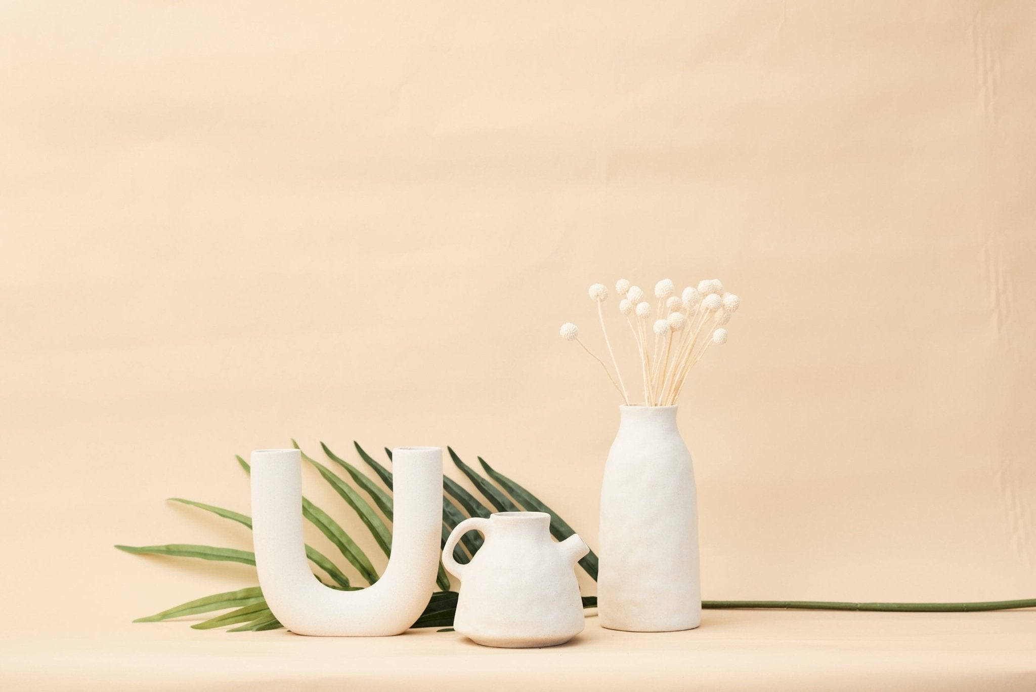 Lune - Smooth U - Shaped Vase | Kitchen & Homeware Australia | Pullen and Co