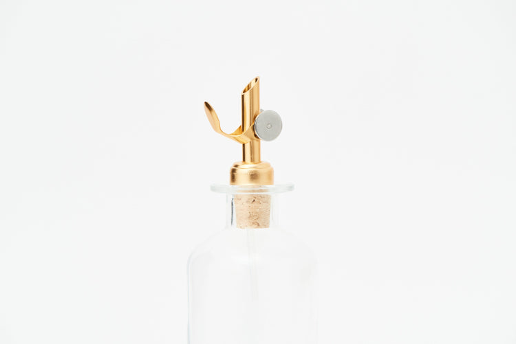 Pullen and Co Mayfair Oil Bottle with brass pourer (7217468866731)