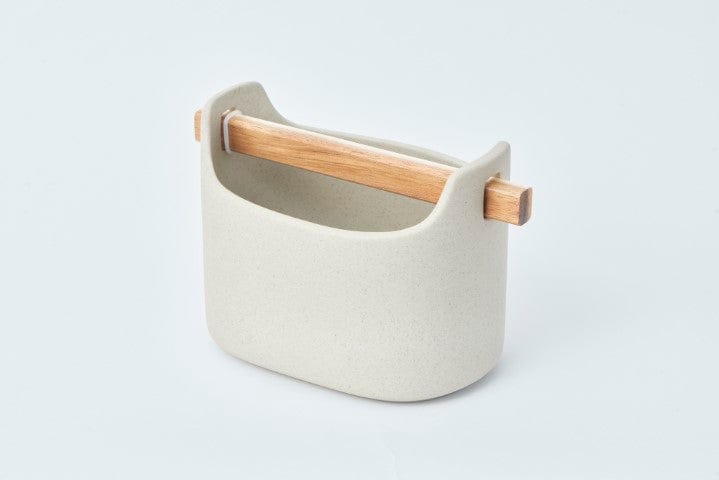 Pullen and Co Medium Classic Graphite Ceramic Utensil Holder (7107318153387)