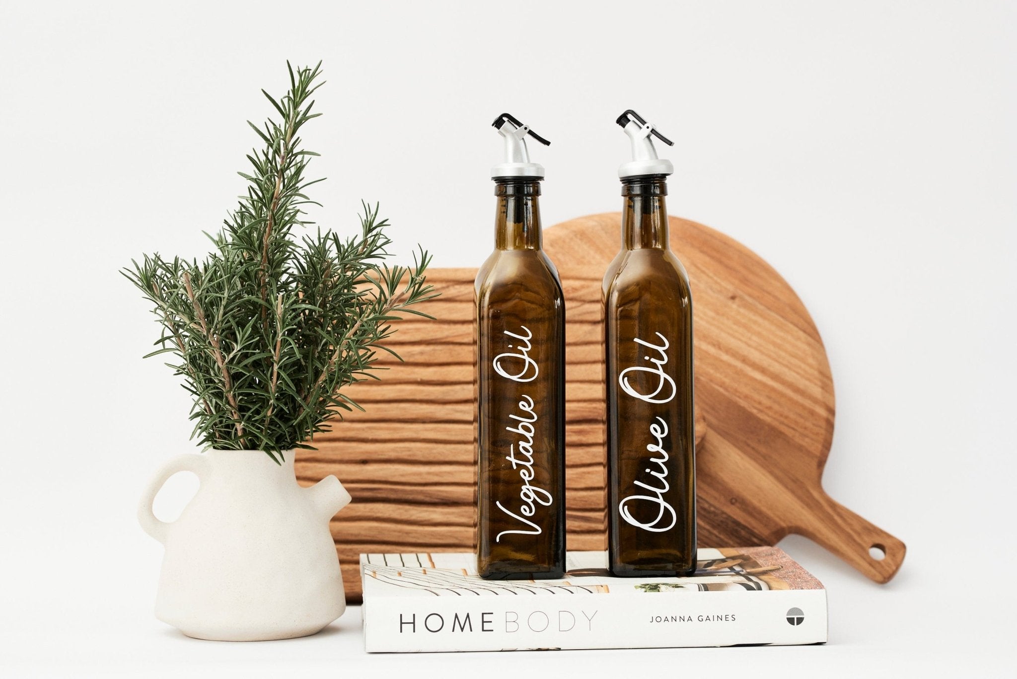 Oil Bottle Labels (Medium Size) | Kitchen & Homeware Australia | Pullen and Co