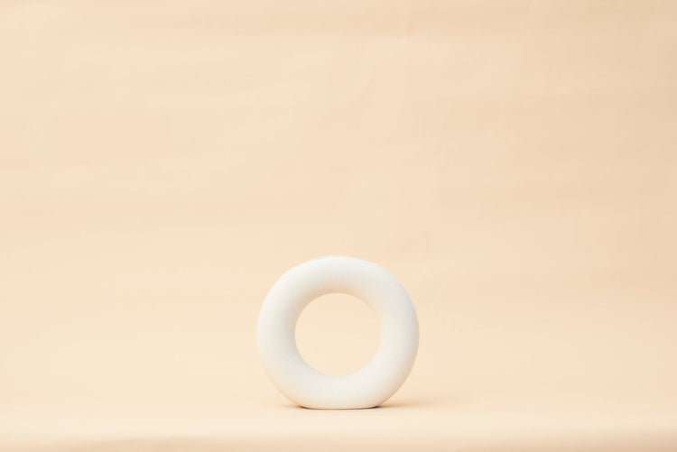Pullen and Co Olivia - Smooth O-Shape Vase (6743438459051)