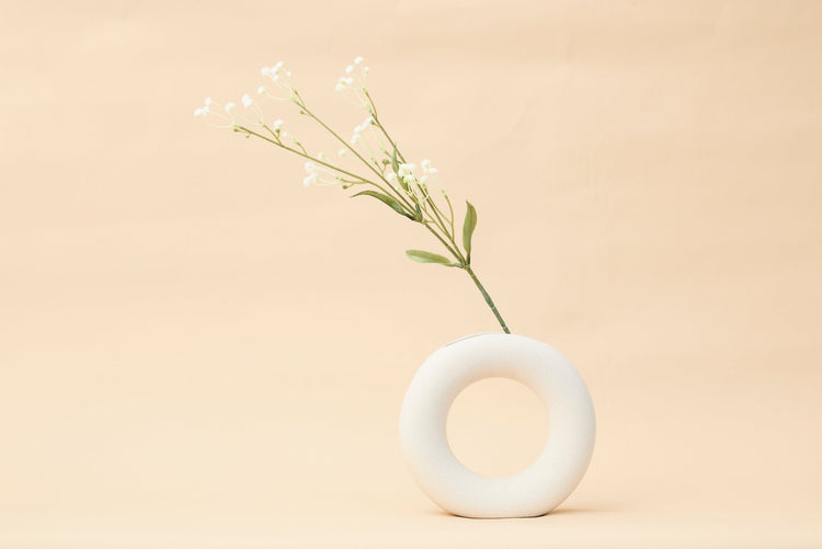 Pullen and Co Olivia - Smooth O-Shape Vase (6743438459051)