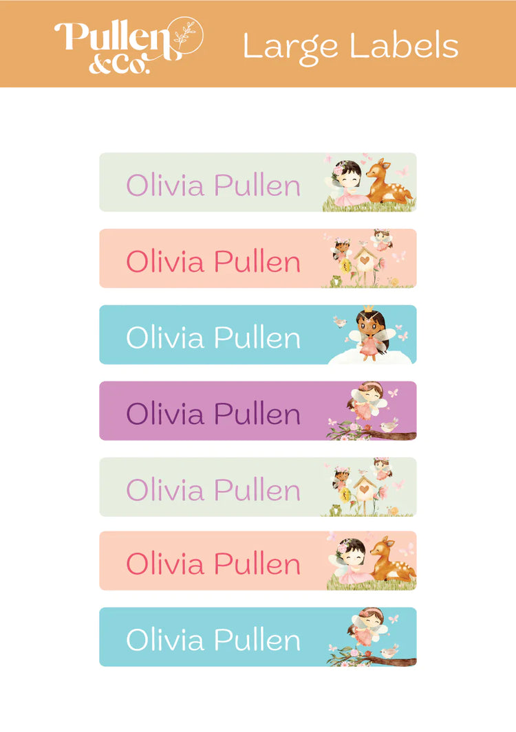 Pullen and Co Personalised Kids Sticker Labels (7506882035883)