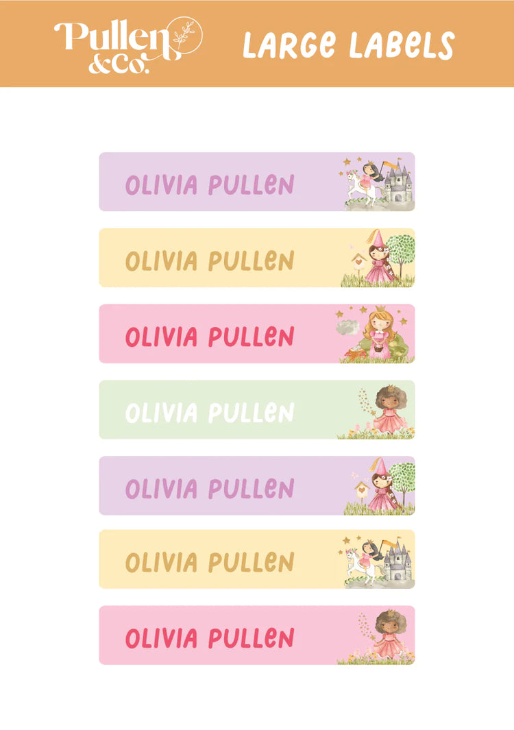 Pullen and Co Personalised Kids Sticker Labels (7506882035883)
