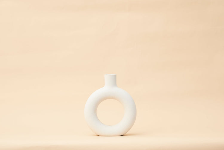 Pullen and Co Rosane - Smooth O-Shape Vase (6743434690731)