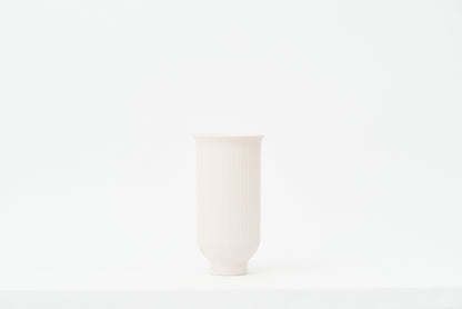 Pullen and Co Home Decor Hayley - Ribbed Blush Vase (7641530138795)