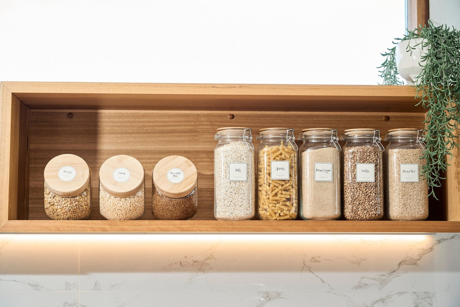 Ivory Round Sticker Labels (Custom) | Kitchen &amp; Homeware Australia | Pullen and Co