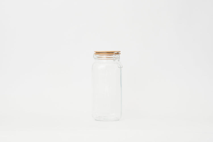 Pullen and Co 5-Piece Glass Clip Jars (FREE LABELS) (6194083594411)