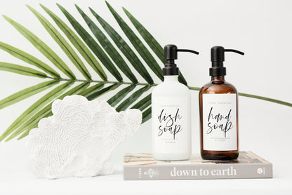 Pullen and Co 500ml Glass Soap Bottle (6727301202091)