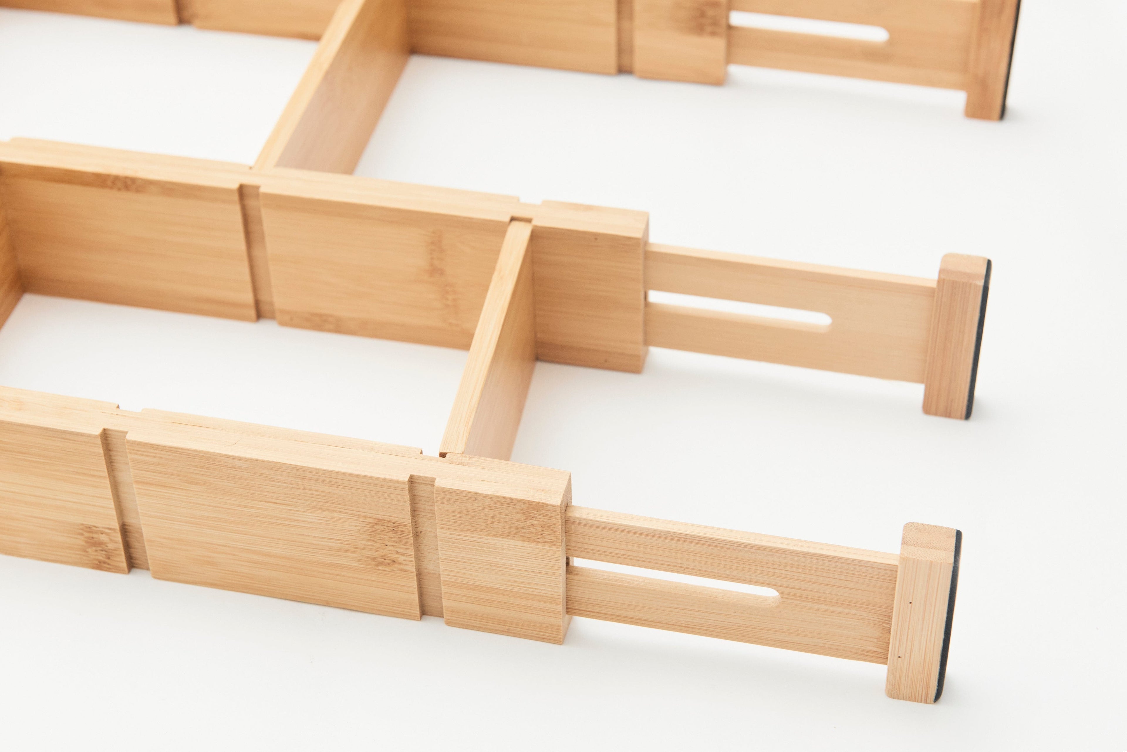 Pullen and Co Bamboo Drawer Dividers with inserts (10-piece Set) (7217436819627)