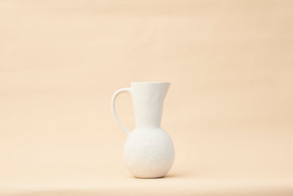 Pullen and Co Bernadette - Organic White Sand Jug (6743410049195)