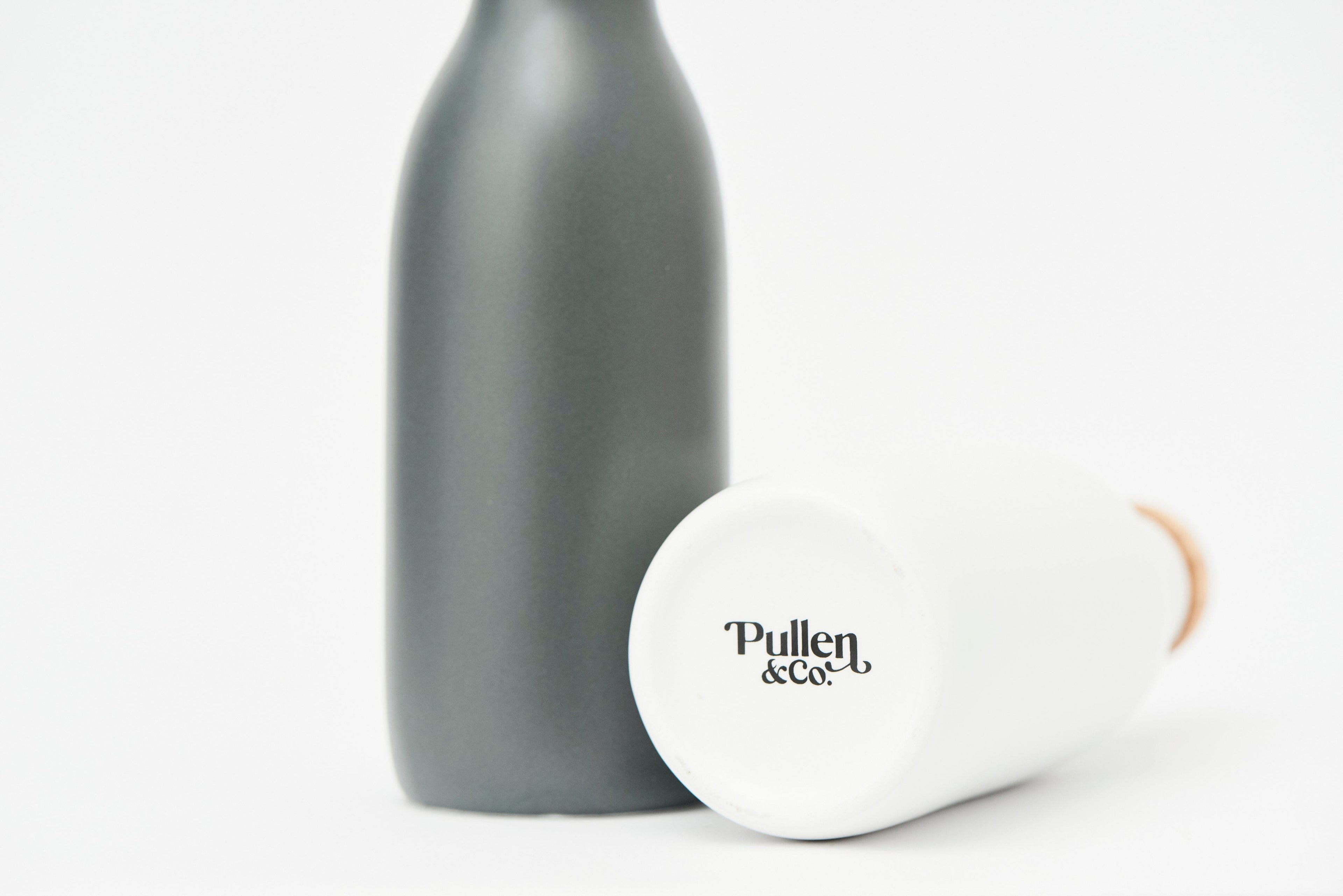 Pullen and Co Ceramic Oil and Vinegar Bottle (Set of 2) (7532389302443)