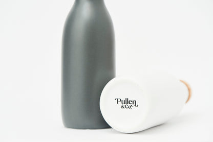 Pullen and Co Ceramic Oil and Vinegar Bottle (Set of 2) (7532389302443)