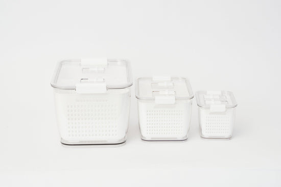 Pullen and Co Classic White Ultra-Fresh Saver Containers (6727243333803)