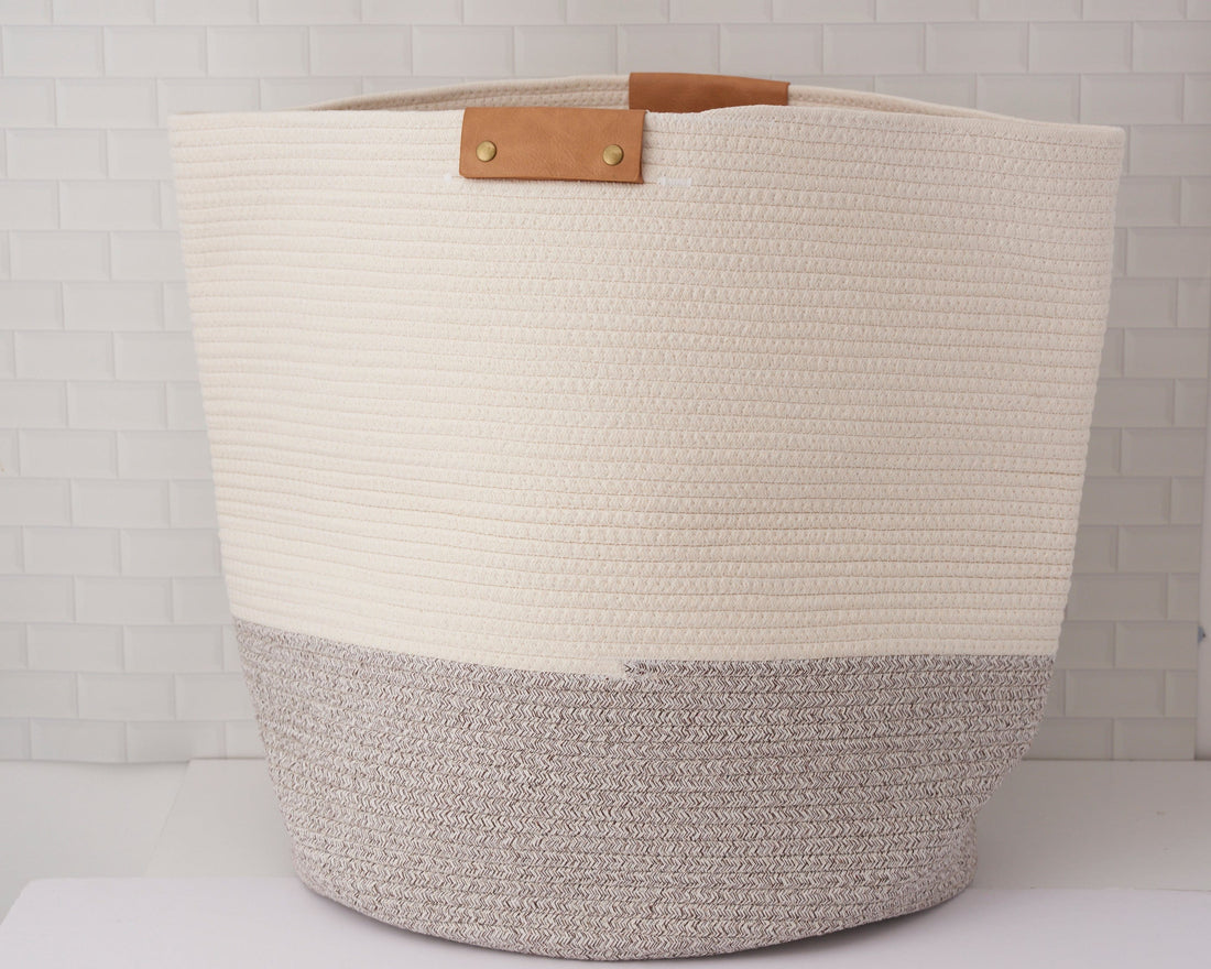 Pullen and Co Denver - Cotton Rope Basket (7263252906155)