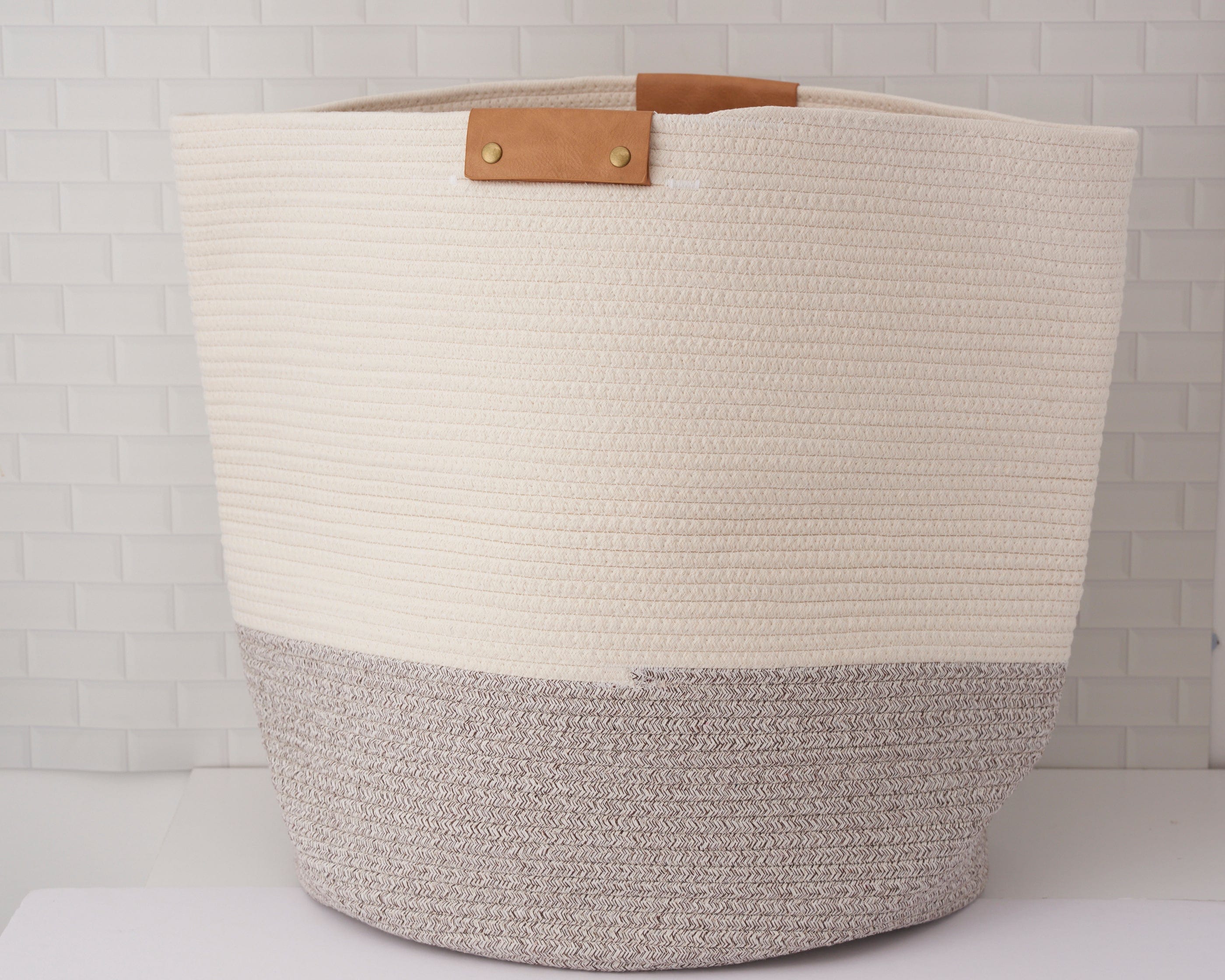 Pullen and Co Denver - Cotton Rope Basket (7263252906155)