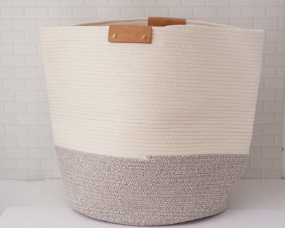 Pullen and Co Denver - Cotton Rope Basket (7263252906155)