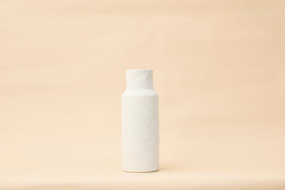 Pullen and Co Diane - Smooth White Sand Vase (6743430037675)