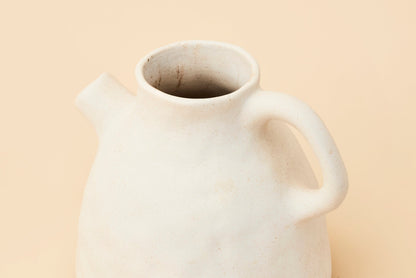 Pullen and Co Esther - Organic White Sand Jug (6743432364203)