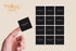 Square Sticker Labels (Custom) | Kitchen & Homeware Australia | Pullen and Co