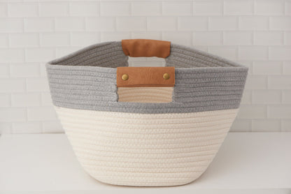 Pullen and Co Gilmore - Cotton Rope Basket (7263250612395)