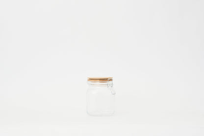 Pullen and Co Medium Glass Clip Jars (7592085848235)