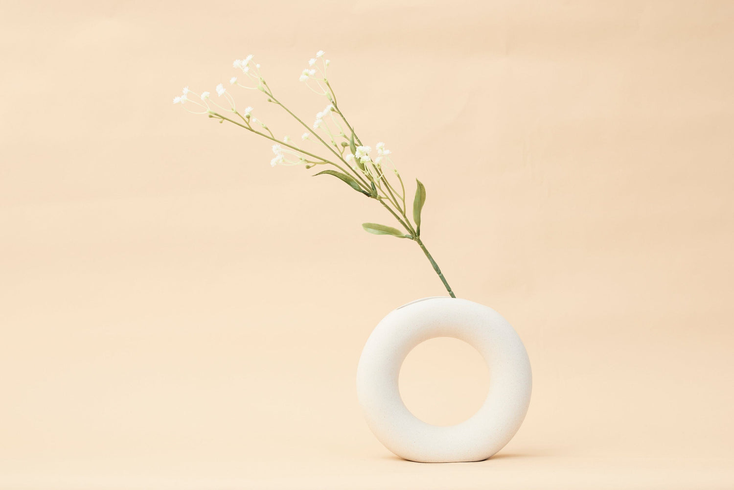 Pullen and Co Olivia - Smooth O-Shape Vase (6743438459051)
