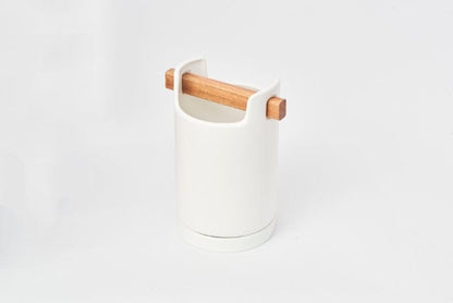 Pullen and Co Small Nordic White Ceramic Utensil Holder (7107318153387)